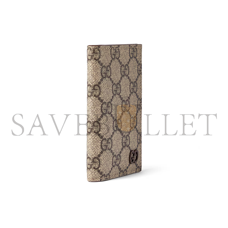 Gvc*1 brown interior gg long card case 768249 (15*12cm)